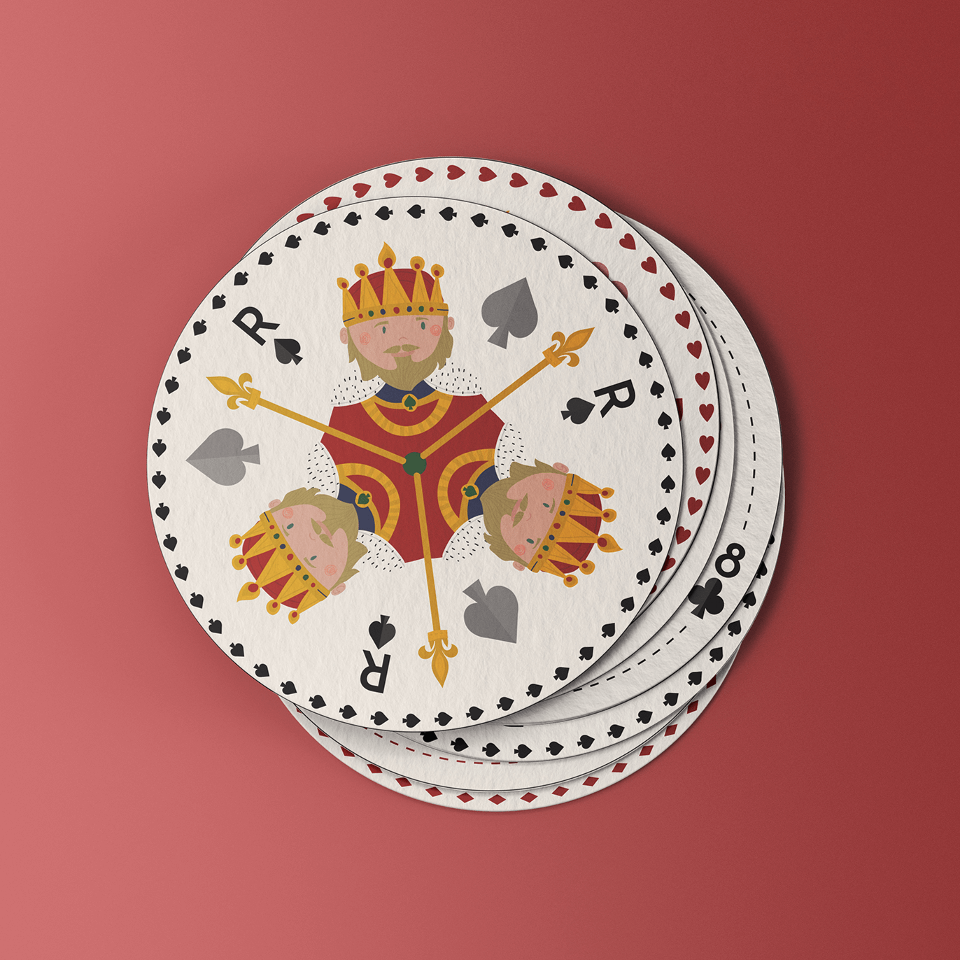 Jeu de cartes à jouer